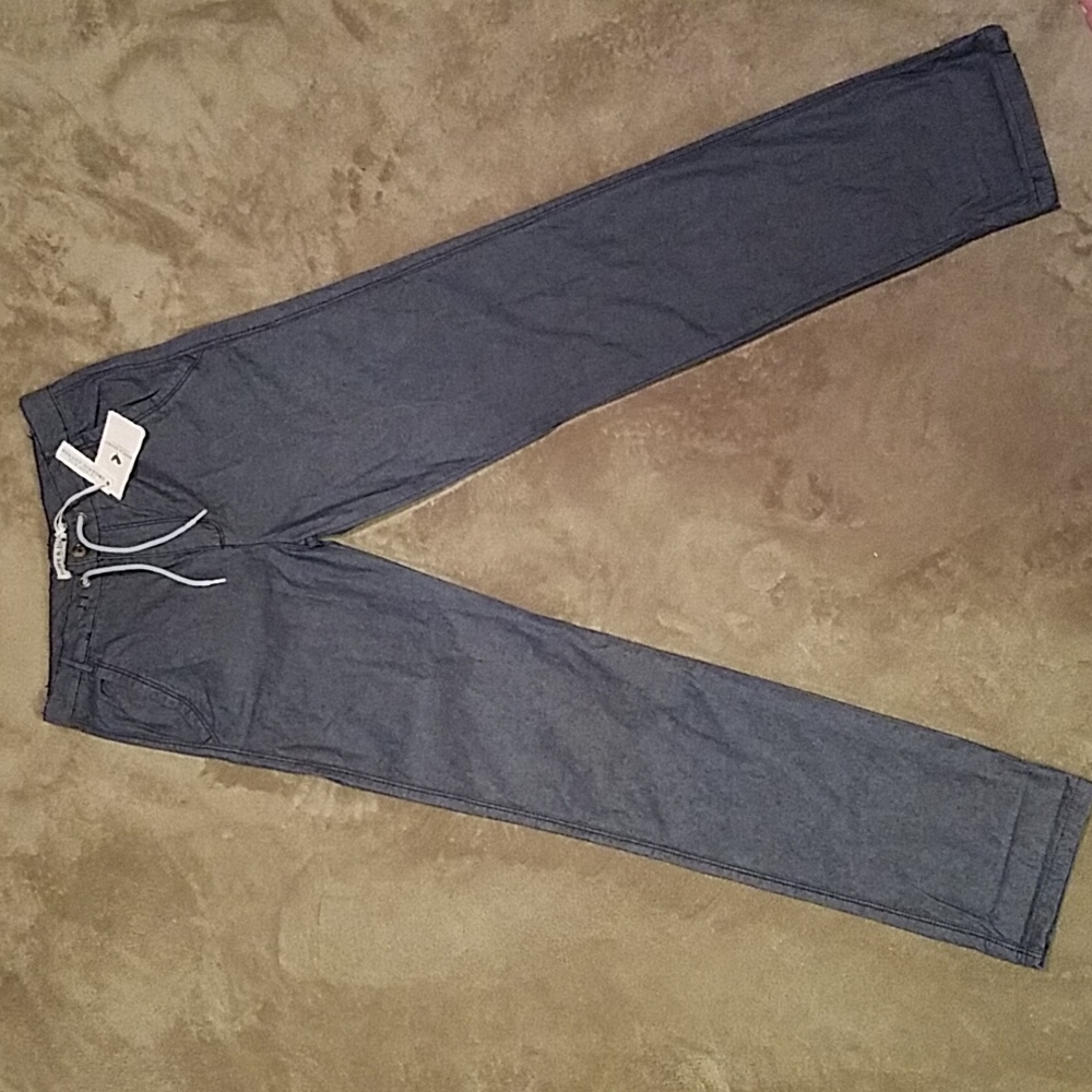 NEW! Hope & Henry US 12 organic cotton light weight dark blue